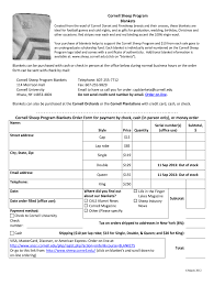 There are a number of credit card brands that are typically issued in the u.s. Cornell Sheep Program Fill Online Printable Fillable Blank Pdffiller