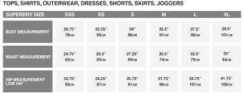 Superdry Size Guide