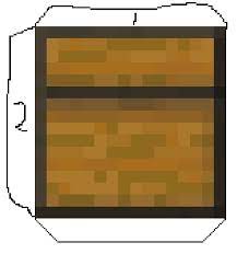 Papercraft Giant Chest For Papercraft Storage Paper Crafts Minecraft Printables Minecraft Crafts