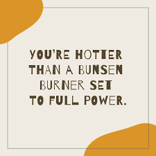 It's better than a poke in the eye with a sharp stick. 22 Science Pick Up Lines 22 Quotereel