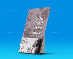 Pocket Counter Display Mockup Display Mockup Counter Display Mockup