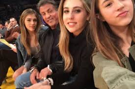 Sylvester stallone received a standing ovation when he won a golden globe for creed in 2016, but it'll be his three beautiful daughters who will steal the spotlight at this year's awards ceremony. Sylvester Stallone S Daughters Send Internet Into Meltdown As Stunning Trio Upstage Their Famous Father Daily Record