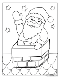 Hang around with this mischievous monkey blast off into outer space to explore new frontiers. Christmas Coloring Pages Easy Peasy And Fun