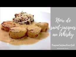 Noix De Saint Jacques Au Whisky Tousencuisineavecseb Youtube Noix De Saint Jacques Saint Jacques Noix