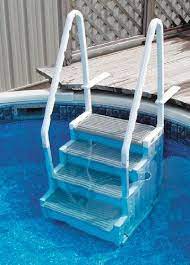 Robot Check Pool Steps Above Ground Pool Steps Above Ground Pool Stairs
