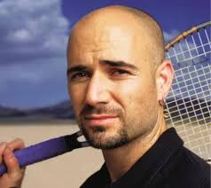 Congratulations to tennis player, Andre Agassi