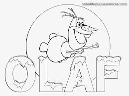 Dibujos Para Colorear Frozen Olaf