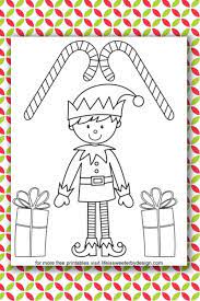 Collection of coloring pages for boys and coloring pages for girls of all ages. Elf Coloring Pages Life Is Sweeter By Design
