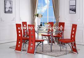 Find the dining room table and chair set that fits both your lifestyle and budget. Red Modern Design Dining Table Furniture Buy Red Dining Room Set Modern Design Furniture Famous Designers Furniture Product On Alibaba Com