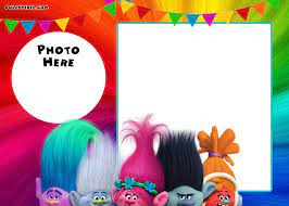Don't need to spend too much money on invitation, because today we provide your free printable trolls birthday invitation templates. Free Printable Trolls Invitation Template Free Birthday Printables Free Printable Invitations Templates Trolls Birthday Party