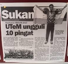 Jumlah pungutan dan kedudukan pingat emas, perak dan gangsa akan dikemaskini dari semasa ke semasa. Keratan Akhbar