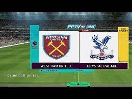 West Ham United Vs Crystal Palace Premier League Wembley Stadium P