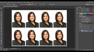 Create A Passport Size Photo In Adobe Photoshop Cc Photoshop Photo Adobe Photoshop