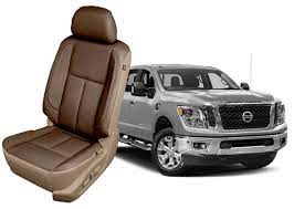 Nissan > 2004 > titan > 5.6l v8 > interior > seat cover. Nissan Titan Seat Covers Leather Seats Aftermarket Interior Katzkin