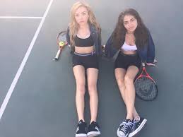 Tennis Break Peyton List Peyton Roi Peyton