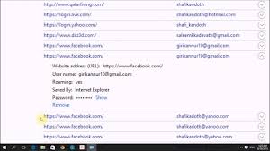 The credential manager allows users to cache we can easily use powershell to purge the credentials from the credential manager. How To View And Delete Your Saved Password Logon Information For Websites Windows 10 8 1 8 7 Youtube