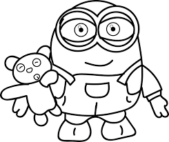 Minion Coloring Pages Best Coloring Pages For Kids Minions Coloring Pages Minion Coloring Pages Bear Coloring Pages