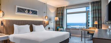 The hotel is located at the barcelona's main avenue, avenida diagonal. Hilton Diagonal Mar Barcelona Hilton Hotels Resorts