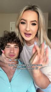 Girl Putting Mascara