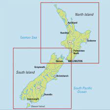 Wir freuen uns auf sie! Neuseeland Reisekarte Kunth Verlag