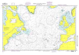 Nga Chart 11 North Atlantic Ocean Northern Part
