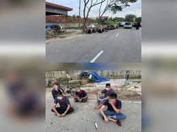 Kes disiasat mengikut seksyen 323 kanun keseksaan atas kesalahan menyebabkan kecederaan dengan sengaja dan seksyen 427 kanun yang sama atas kesalahan melakukan khianat dengan merosakkan harta benda awam. Szcidh0ih6uitm