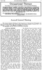 Annual General Meeting, 1960