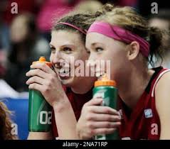 Big smile from a college basketball player Stock Photo
