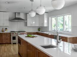 Mid Century Modern Kitchen Remodel Walnut And Acrylic Cabinets Cambria Quartz Kit Modern Kitchen Remodel Mid Century Modern Kitchen Modern Kitchen Renovation