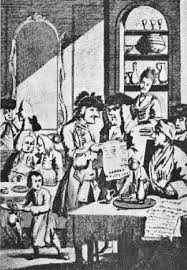 10 The Coffee Houses Of Old London Coffee House Picture Illustration Old London