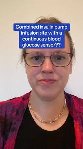 Can an insulin infusion site be combined with a continuous blood glucose  sensor? #drmiriambartlett #cgm #type1diabetes #insulinpump #insulin