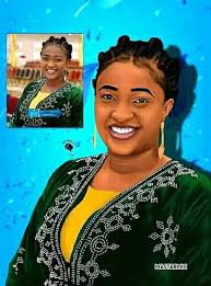 A young Nigerian youth had my biological mother rev.Dr Lizzy Johnson  SULEMAN colour painted
