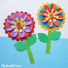 These tissue paper flowers are versatile and can be used not only for a party but around the house as well for an extra materials you'll need to craft tissue paper flowers backdrop Whimsical Paper Flower Craft My Nourished Home