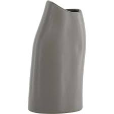 Vase en grès Ernst gris foncé Venture Home