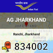 Ag Jharkhand Pin Code Post Office In Ranchi Jharkhand