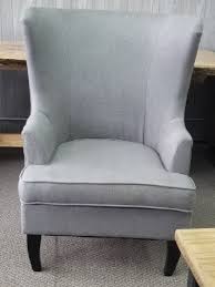 Pin By Lisa S Furniture On Chairs Studded Chair Chair Grey Fabric