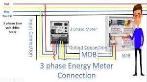 Three phase four wire active energy meter which purchase standard configuration 7 lcd digits display, 6+1 digits display (999999.1kwh), may select 5+1led digits display. 3 Phase Energy Meter Connection 3 Phase Meter By Earthbondhon Youtube