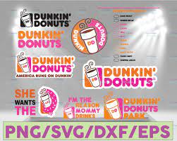Pumpkin spice latte svg dxf cut file usd 1.20 add to cart showing all 6 results. Dunkin Donuts Bundle Svg Dunkin Donuts By Geraldine Shop On Zibbet
