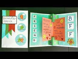 Plentiful plants is perfect to make a thank you card. Friendship Day Popup Card How To Make Card For Friends Handmade Card For Best Friend Card For Friend