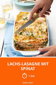 Lachs Lasagne Mit Spinat Rezept Lachs Lasagne Lachslasagne Mit Spinat Rezepte