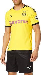 Puma borussia dortmund 2017/18 menâ€s home shirt. Amazon Com Puma Borussia Dortmund Home Jersey 2019 2020 Sports Outdoors