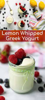 This Lemon Whipped Greek Yogurt Is Creamy Airy And Just Plain Delicious The Best Form Of Greek Yogu Greek Yogurt Recipes Whipped Greek Yogurt Yogurt Recipes