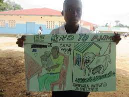 Hire top american fine line art artists and line illustrators for a clean and clear illustration that gives a striking visual impression. Be Kind To Animals Children S Drawing Contest In Liberia Liberia Animal Welfare And Conservation Society