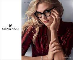Karlie Kloss For Swarovski Fw18 Eyewear Campaign Swarovski Designer Eyeglasses And Sunglasses For Women And Men E Eyewear Eyeglasses Eyewear Campaign Fashion
