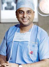 Two year old Lakshmi born with four arms and four legs with Dr