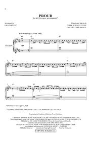 Расскажи о ней друзьям proud. Heather Small Proud Arr Greg Gilpin Mixed Choir Musicroom Com