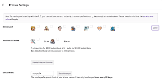 Twitch requires you to upload three emote sizes. Twitch Support On Twitter Attention Partners You Can Now Automatically Change Your Emote Prefix Once Every 60 Days While In Good Standing Emote Rules Still Apply Enjoy Https T Co Gxxtkzclxv