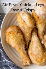 Easy Air Fryer Chicken Legs Recipe Gluten Free Keto Recipe Air Fryer Chicken Leg Recipe Air Fryer Chicken Chicken Leg Recipes