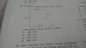 Keliling total = 20 cm + 10 cm + 3 cm + 22 cm + 3 cm + 10 cm. Cara Menghitung Luas Bangun Gabungan Persegi Panjang Dan Trapesium Brainly Co Id