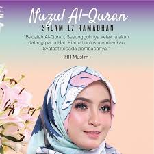Artikel ini membangkitkan semangat saya untuk terus mengkhatamkan al quran. Salam 17 Ramadhan Salam Nuzul Al Quran Kami Beroperasi Hari Ini Seperti Biasa Jemput Datang Red Logo Nailah Size 45incx45inc Bidang 45 Type Square Bawal Material Cotton Voile Price Rm18 00 Snapwidget